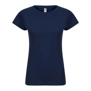 Casual Classic Womens/Ladies T-Shirt / Navy